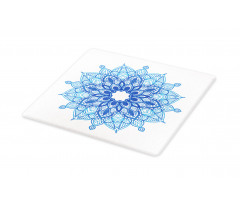 Ethnic Ornament Flower Cutting Board