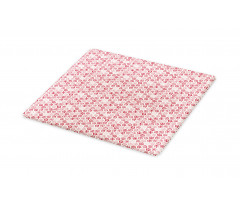 Dotted Hexagon Shapes Cutting Board