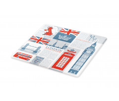 London United Kingdom Cutting Board