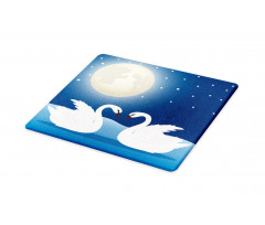 Moonlight Sky at Night Art Cutting Board