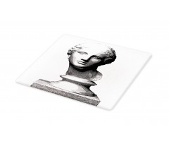 Woman Head Art Cutting Board