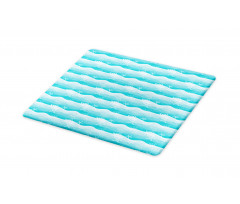 Fishes on Ombre Sea Waves Cutting Board