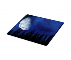 Forest Night Silhouette Cutting Board