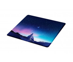 Aurora Borealis Mountain Cutting Board