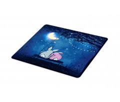 Rabbit Couple Art Cutting Board