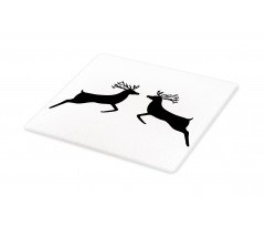 Reindeer Silhouette Cutting Board