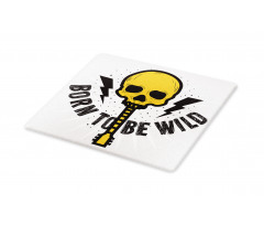 Born to Be Wild Words Cutting Board