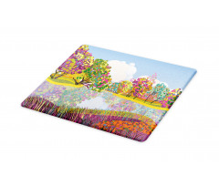 Vibrant Botany River Cutting Board