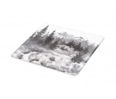 Watercolor Woodland Cutting Board