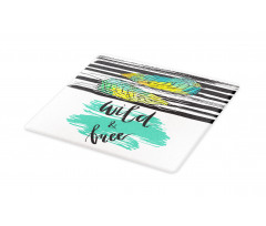 Wild and Free Art Cutting Board