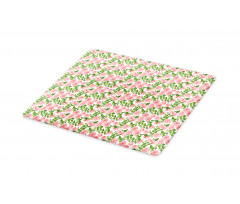 Pink Vintage Vintage Flower Cutting Board