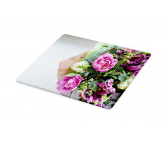 Delicate Floral Bouquet Photo Cutting Board