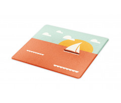 Sailboat Dawning Sun Cutting Board