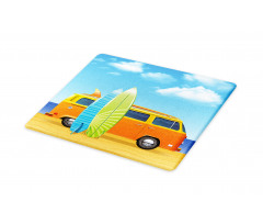 Happy Camper Van Surf Cutting Board