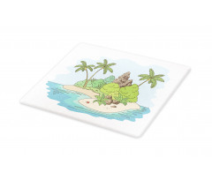 Island Doodle Botany Cutting Board