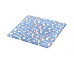 Maneki-Neko Cats Pattern Cutting Board