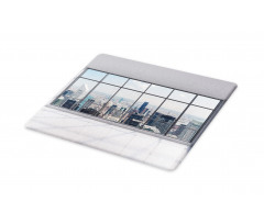 Big Window Downtown View Cutting Board