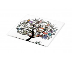 Homes on Branches Cutting Board