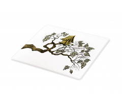 Bird Home and Branch Cutting Board