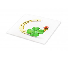 Horseshoe Ladybug Shamrock Cutting Board