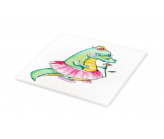 Watercolor Style Female Cutting Board