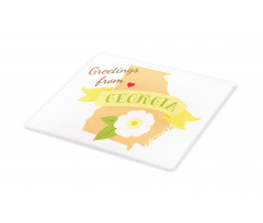 Greetings State Design Cutting Board