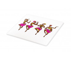 African Lady Dancers Cutting Board