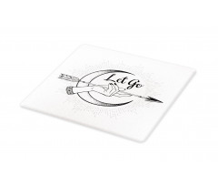 Bohemian Let Go Arrow Cutting Board