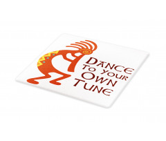 Tribal Dance Symbol Art Cutting Board