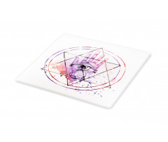 Watercolor All Seeing Eye Cutting Board