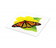 Moth Flower Cutting Board