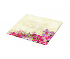 Flora Grunge Theme Cutting Board