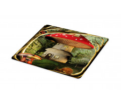 Mushroom Magic Forest Cutting Board