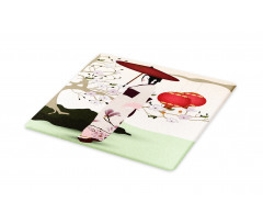 Orient Garden Cutting Board