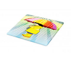 Vibrant Woman Cutting Board