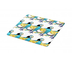 Tropic Colorful Parrots Cutting Board