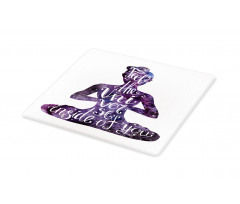 Fell the Universe Text Yoga Cutting Board