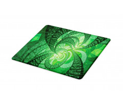 Abstract Swirling Spirals Cutting Board