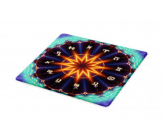 Sun Zodiac Wheel Cutting Board