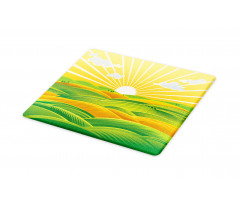 Fields Hills at Dawn Cutting Board