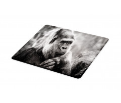 Close up Shot Ape Animal Cutting Board