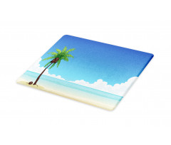 Exotic View Tree and Coconuts Cutting Board