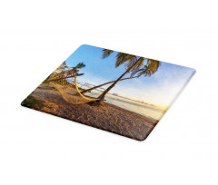 Summer Time Hammock on a Beach Cutting Board