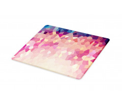 Abstract Blush Polygonal Cutting Board