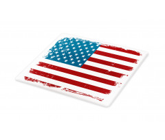 Grungy Old Glory USA Cutting Board