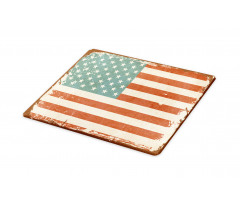 Grunge US Flag Cutting Board