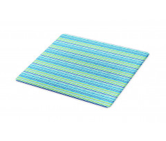 Blue Green Tones Art Cutting Board