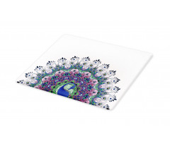 Exotic Wild Peacock Cutting Board