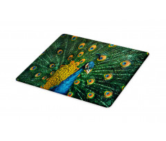 Portrait of the Peacock Cutting Board