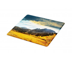 Mountain Grassland Sun Cutting Board